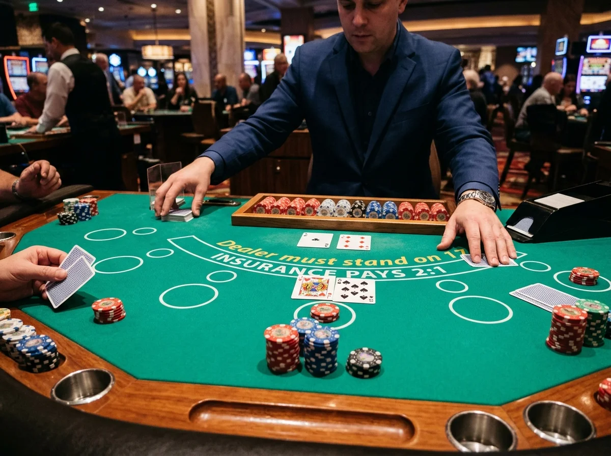 Live blackjack τραπέζι