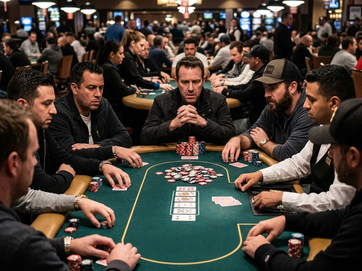 Texas Hold Em πόκερ τραπέζι